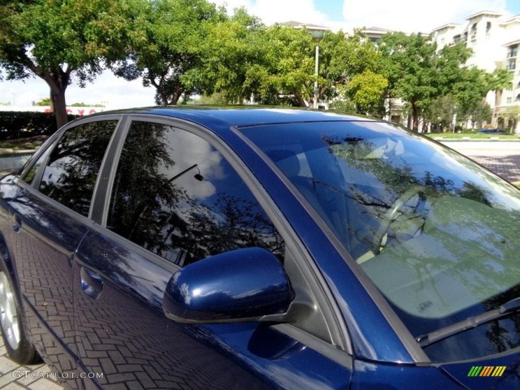 2005 A4 1.8T quattro Sedan - Moro Blue Pearl Effect / Beige photo #52