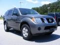 2008 Storm Gray Nissan Pathfinder S  photo #4