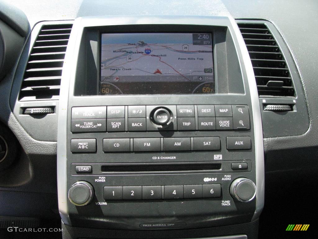 2008 Maxima 3.5 SE - Super Black / Charcoal Black photo #10