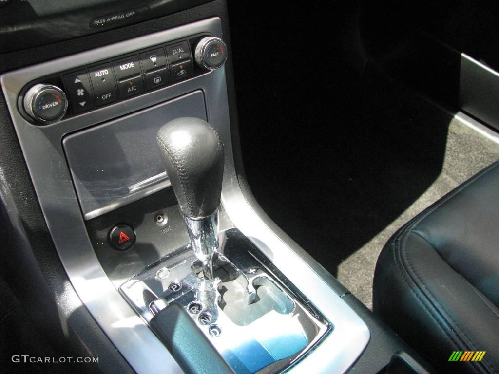 2008 Maxima 3.5 SE - Super Black / Charcoal Black photo #11