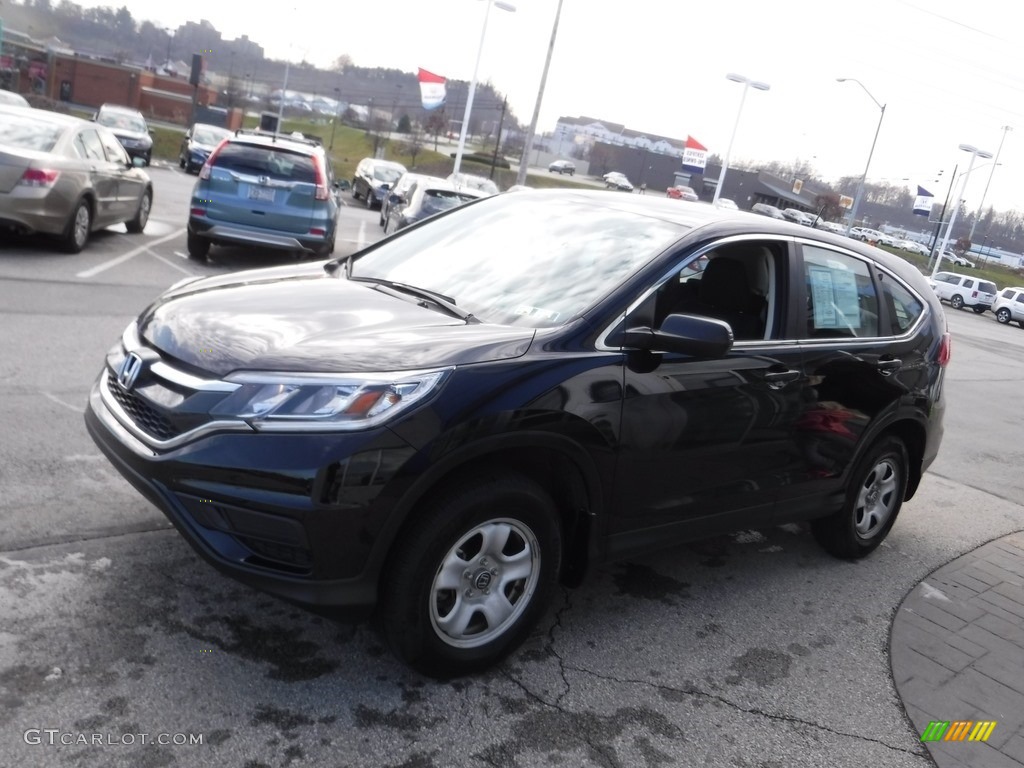 2015 CR-V LX AWD - Crystal Black Pearl / Black photo #5