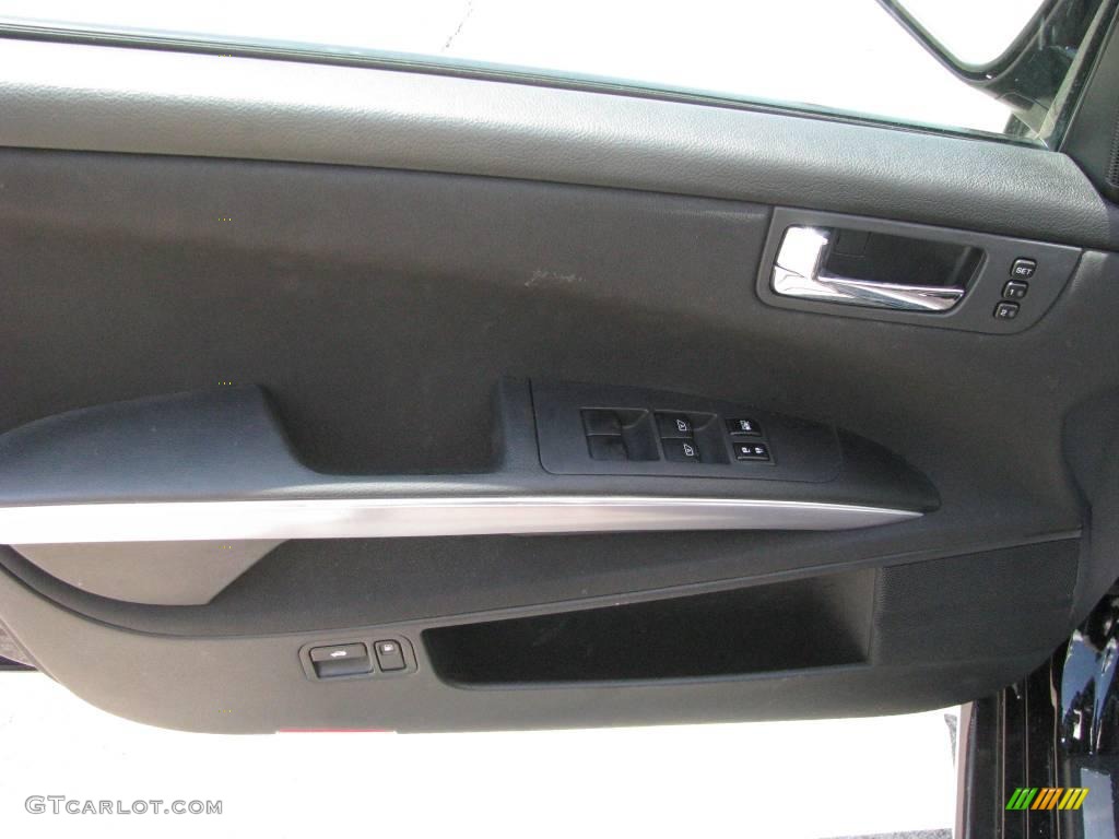 2008 Maxima 3.5 SE - Super Black / Charcoal Black photo #12