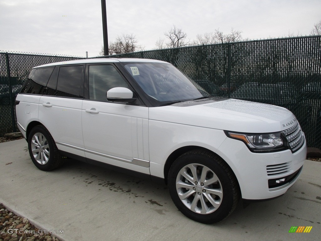 2016 Range Rover HSE - Fuji White / Espresso/Almond photo #1