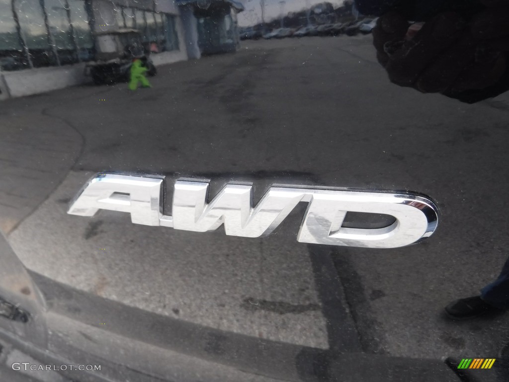 2015 CR-V LX AWD - Crystal Black Pearl / Black photo #9