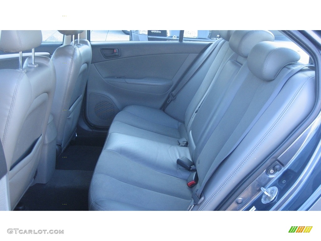 2010 Sonata SE V6 - Slate Blue / Gray photo #5