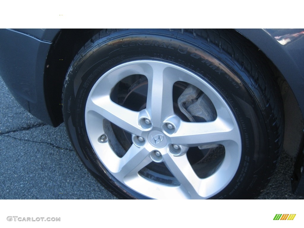 2010 Sonata SE V6 - Slate Blue / Gray photo #12