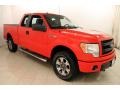 2014 Race Red Ford F150 STX SuperCab 4x4  photo #1
