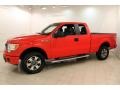 2014 Race Red Ford F150 STX SuperCab 4x4  photo #3