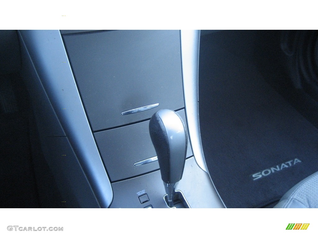 2010 Sonata SE V6 - Slate Blue / Gray photo #24