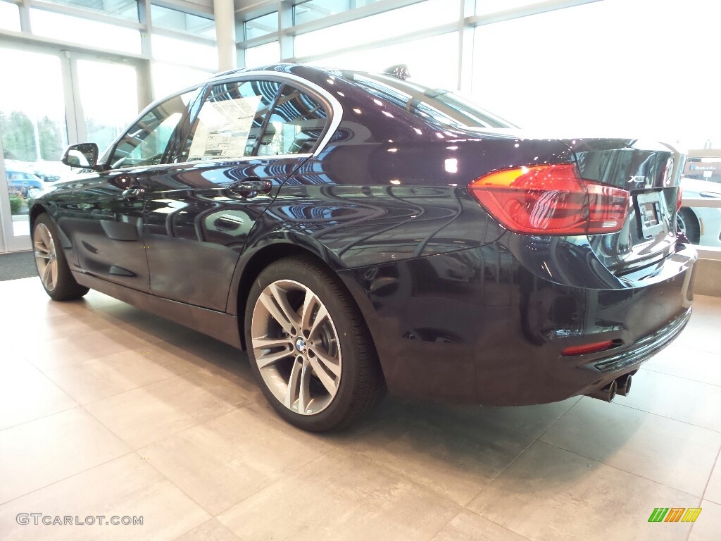 2017 3 Series 330i xDrive Sedan - Imperial Blue Metallic / Black photo #2