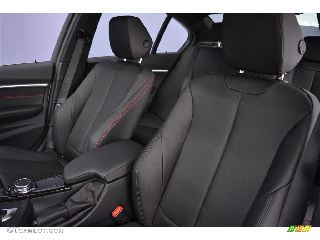 2017 3 Series 330i Sedan - Glacier Silver Metallic / Black photo #8