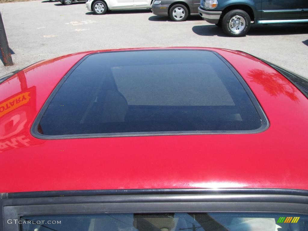 1996 S Series SC2 Coupe - Bright Red / Beige photo #2