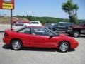 1996 Bright Red Saturn S Series SC2 Coupe  photo #5