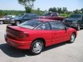 1996 Bright Red Saturn S Series SC2 Coupe  photo #6