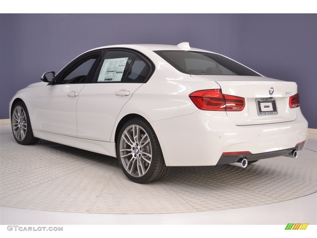 2017 3 Series 340i Sedan - Alpine White / Black photo #4