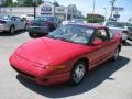 1996 Bright Red Saturn S Series SC2 Coupe  photo #10