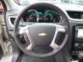 Ebony 2017 Chevrolet Traverse LT AWD Steering Wheel