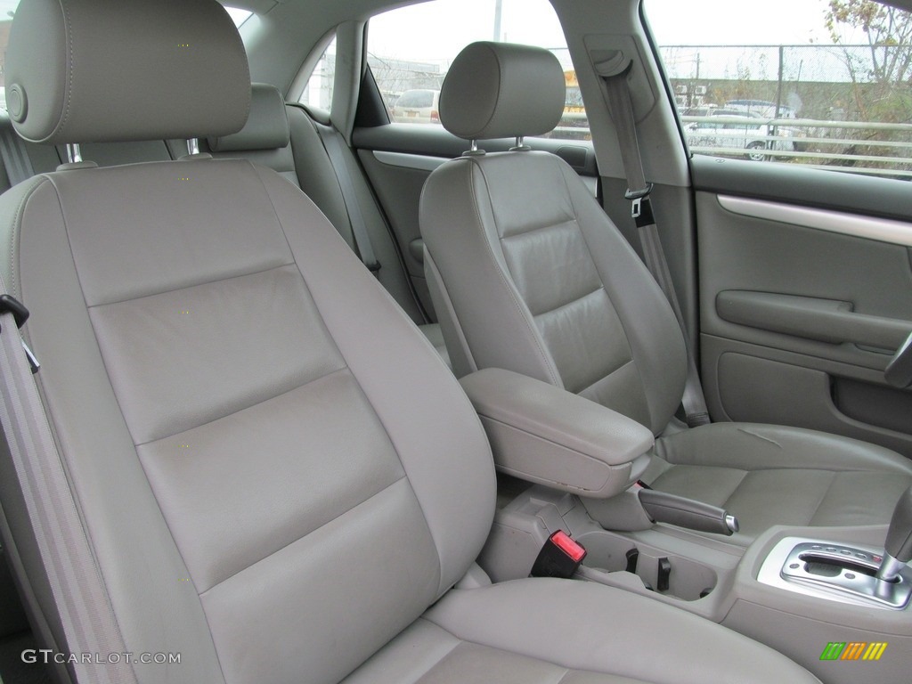 2007 A4 2.0T quattro Sedan - Quartz Gray Metallic / Beige photo #33