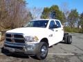 2017 Bright White Ram 3500 Tradesman Crew Cab 4x4 Chassis  photo #2