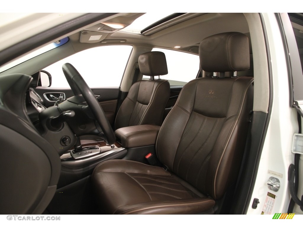 2013 JX 35 AWD - Moonlight White / Java photo #6