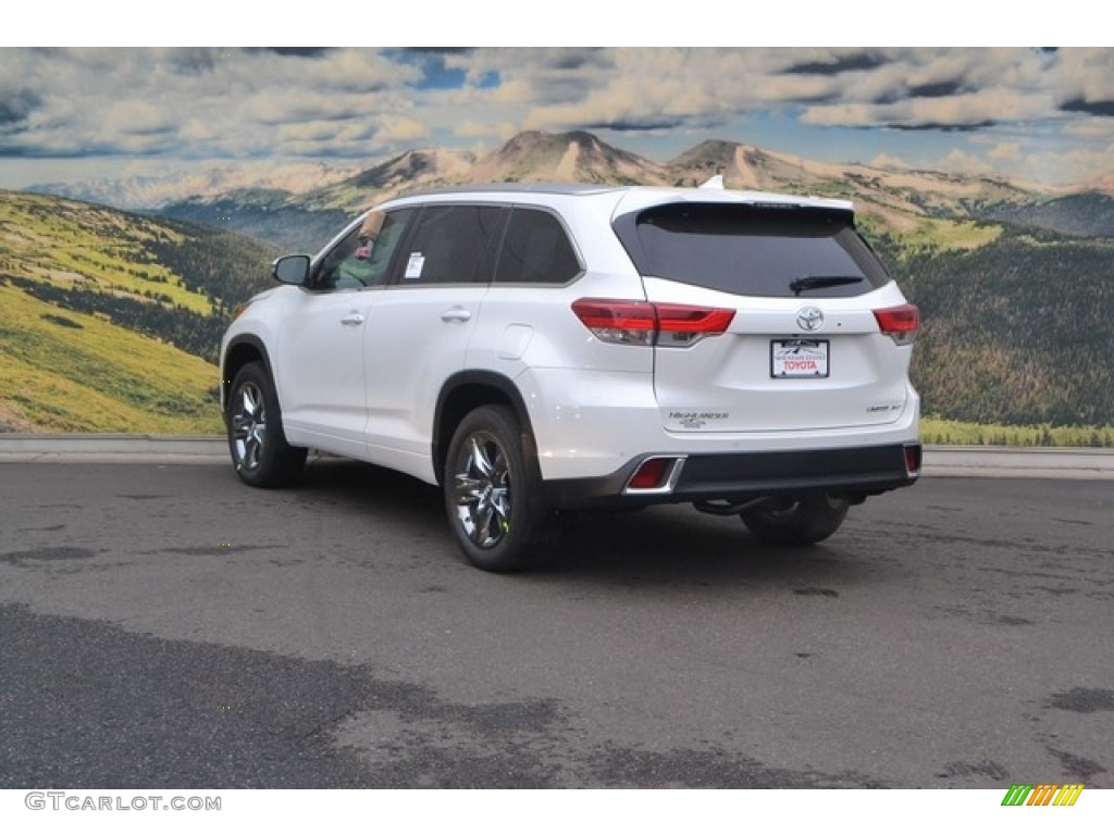 2017 Blizzard White Pearl Toyota Highlander Limited Awd 117412038 2017 Blizzard White Pearl Toyota Highlander Limited Awd 117412038 Photo 3