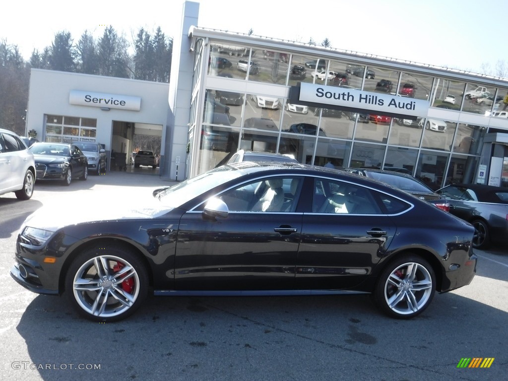 2017 S7 Prestige quattro - Moonlight Blue Metallic / Flint Gray photo #2