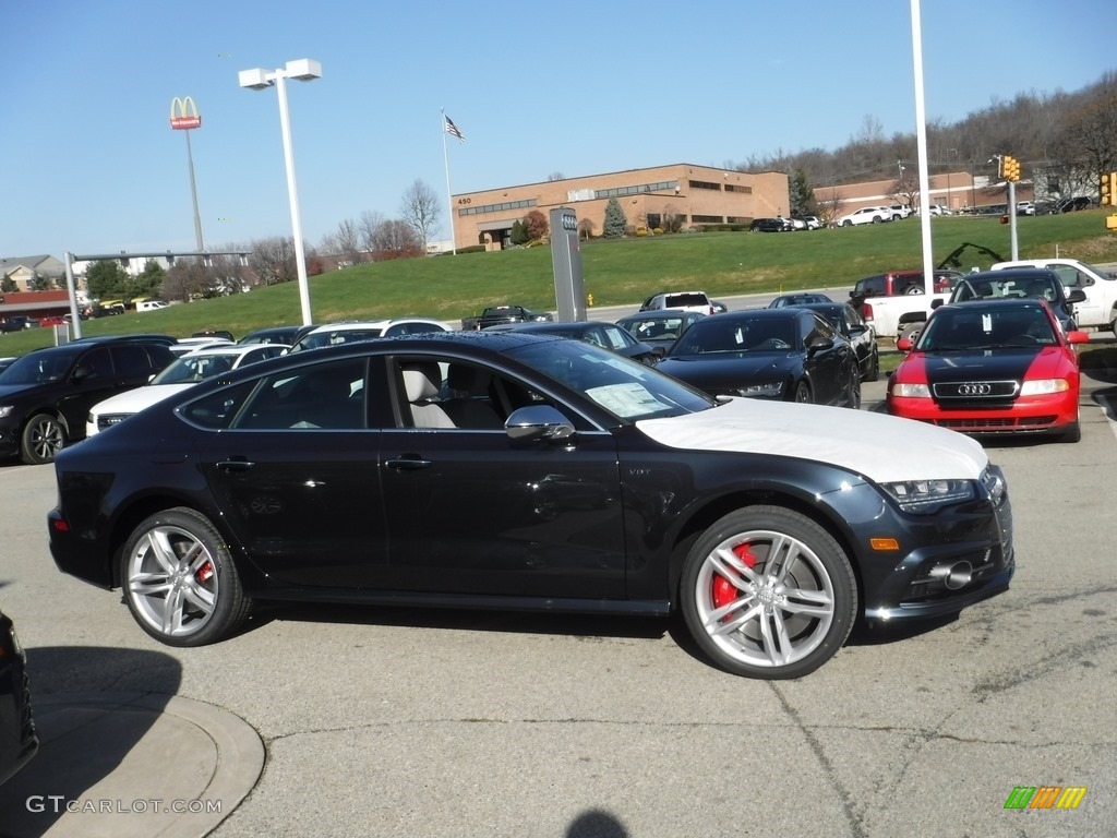 Moonlight Blue Metallic 2017 Audi S7 Prestige quattro Exterior Photo #117428912