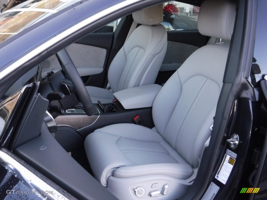 Flint Gray Interior 2017 Audi S7 Prestige quattro Photo #117429140