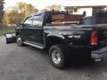 2002 Black Ford F350 Super Duty Lariat Crew Cab 4x4 Dually  photo #3