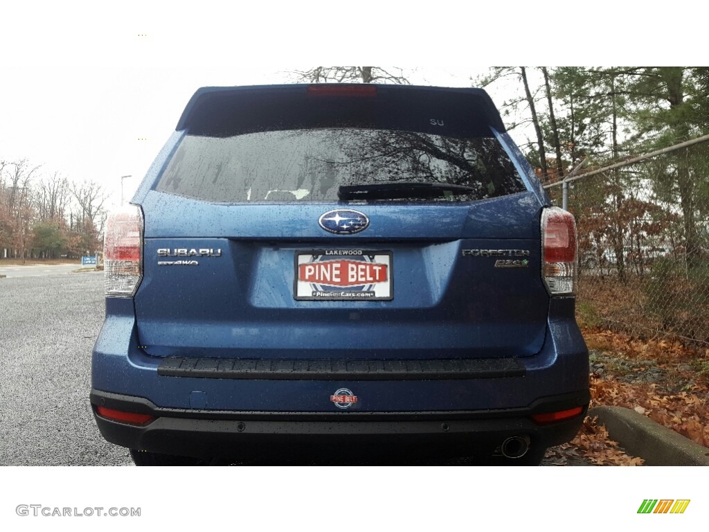 2017 Forester 2.5i Touring - Quartz Blue Pearl / Black photo #5