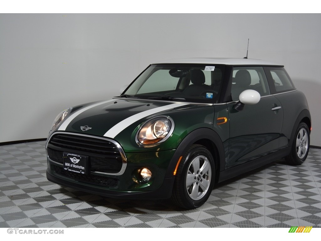 2017 Hardtop Cooper 2 Door - British Racing Green II Metallic / Carbon Black photo #1