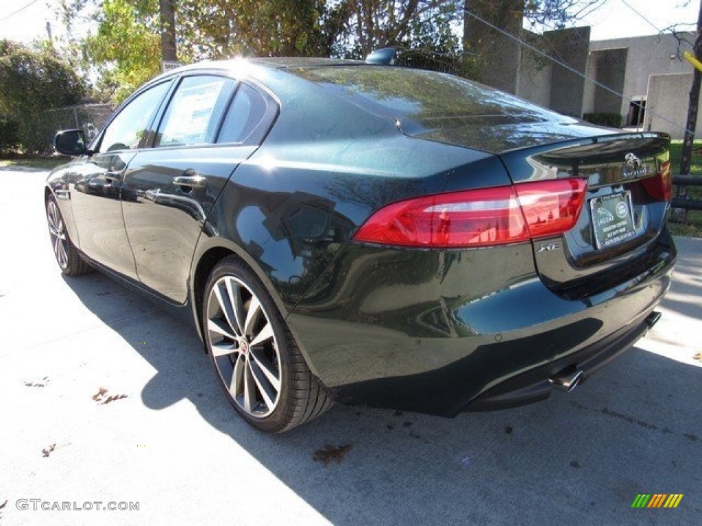 2017 XE 25t Prestige - British Racing Green / Jet photo #12