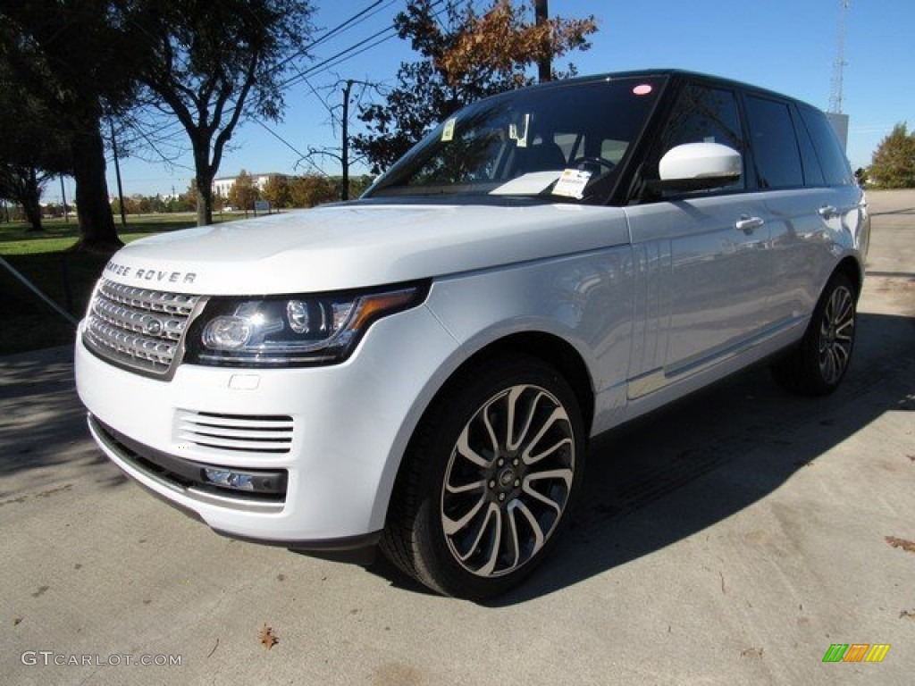 2016 Range Rover Supercharged - Yulong White Metallic / Ebony/Ebony photo #10