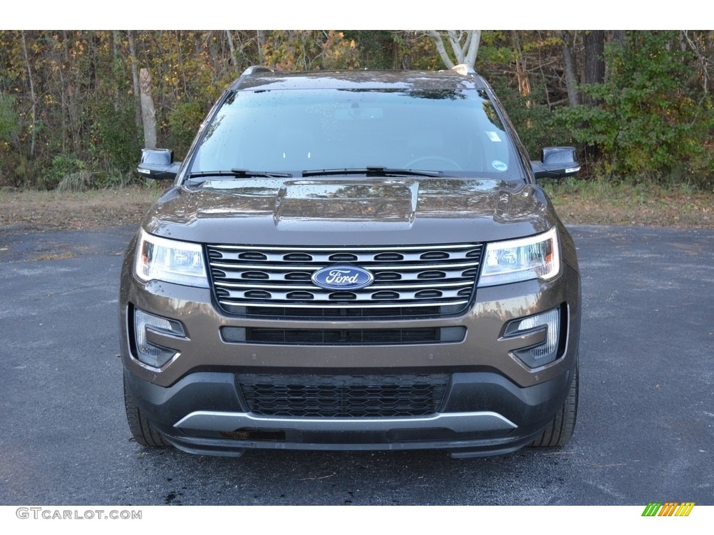 2016 Explorer XLT - Caribou Metallic / Ebony Black photo #12