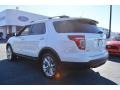 2013 White Platinum Tri-Coat Ford Explorer XLT 4WD  photo #5