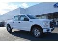 2017 Oxford White Ford F150 XL SuperCrew 4x4  photo #1