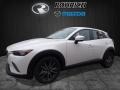 2017 Crystal White Pearl Mica Mazda CX-3 Touring AWD  photo #4