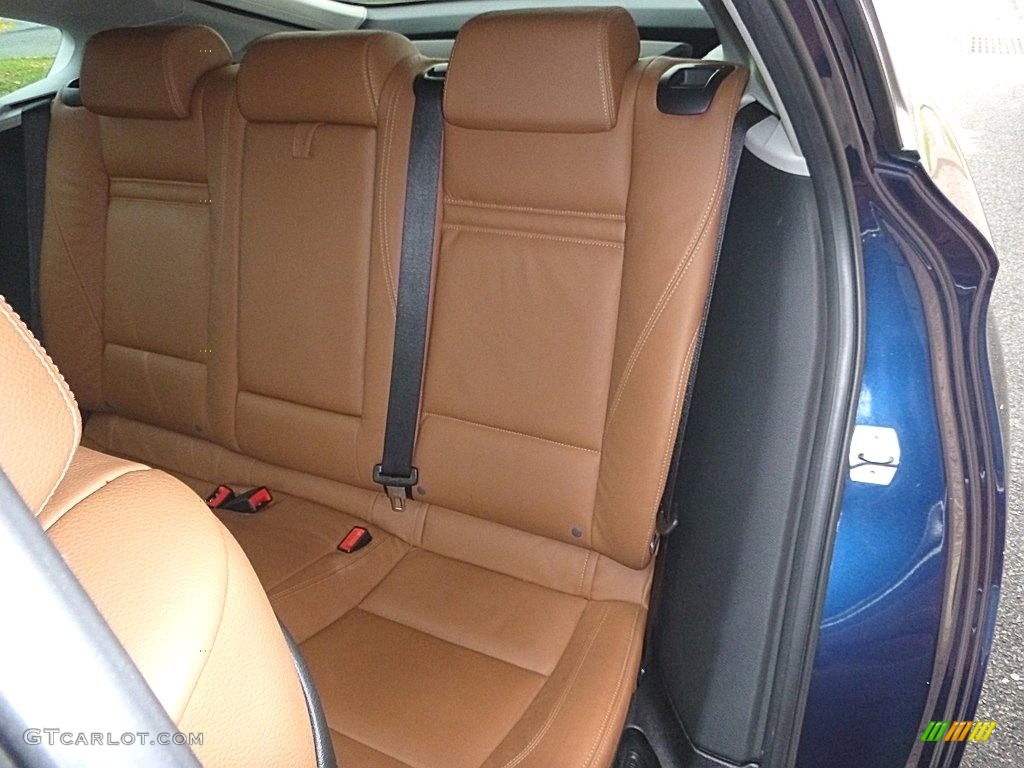 2014 X6 xDrive35i - Deep Sea Blue Metallic / Saddle Brown photo #18