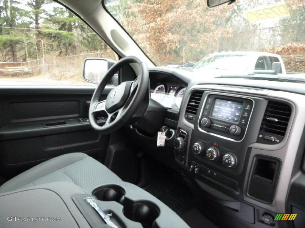 2017 1500 Express Quad Cab 4x4 - Maximum Steel Metallic / Black/Diesel Gray photo #10