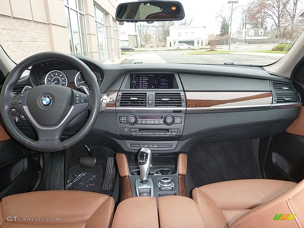 2014 X6 xDrive35i - Deep Sea Blue Metallic / Saddle Brown photo #27