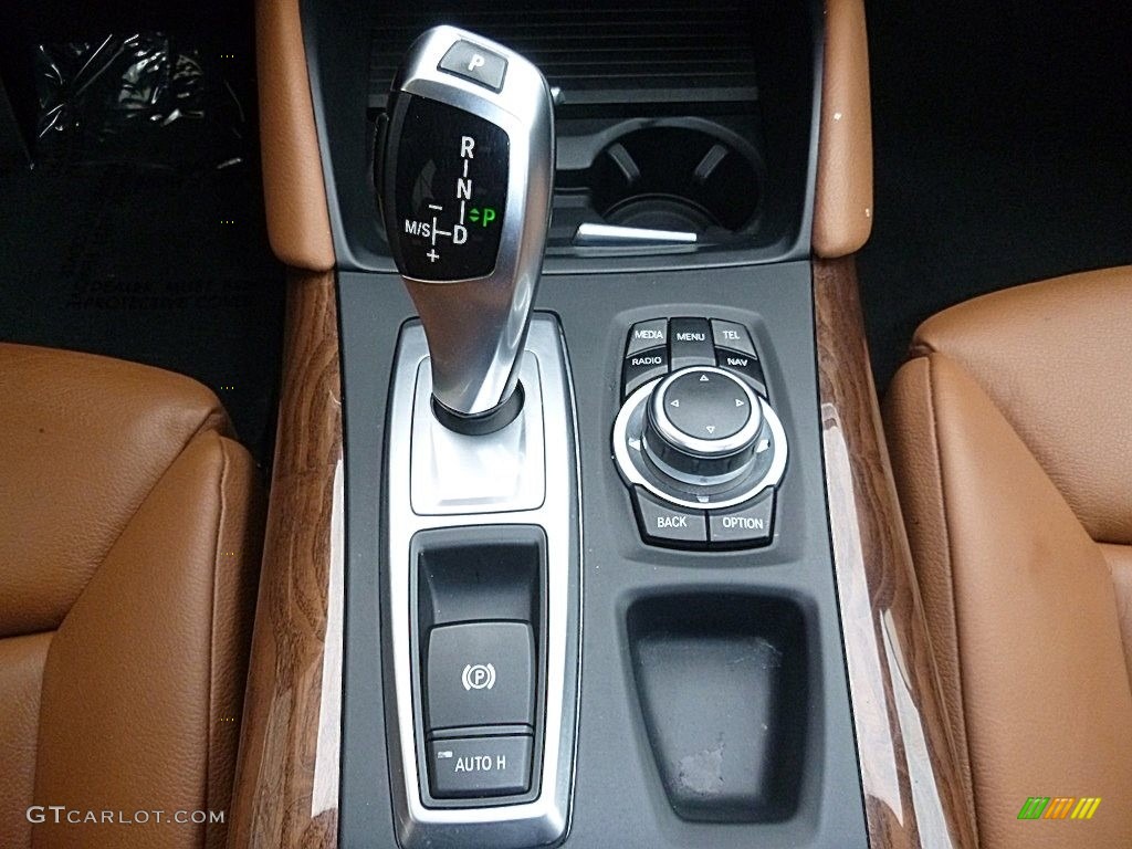2014 X6 xDrive35i - Deep Sea Blue Metallic / Saddle Brown photo #33