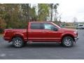 2017 Ruby Red Ford F150 XLT SuperCrew 4x4  photo #2