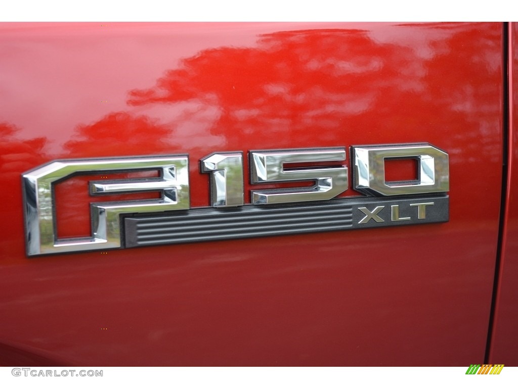 2017 F150 XLT SuperCrew 4x4 - Ruby Red / Earth Gray photo #11