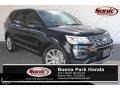 2016 Shadow Black Ford Explorer Limited  photo #1