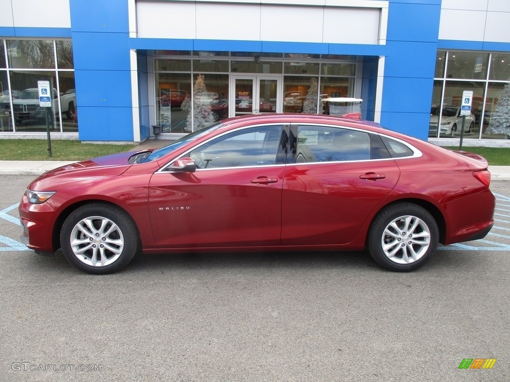 2017 Malibu LT - Cajun Red Tintcoat / Jet Black photo #2