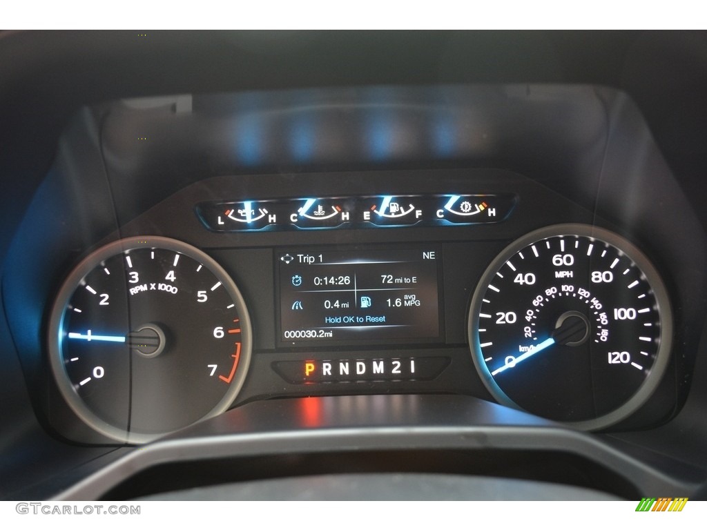2017 F150 XLT SuperCrew 4x4 - Ruby Red / Earth Gray photo #25