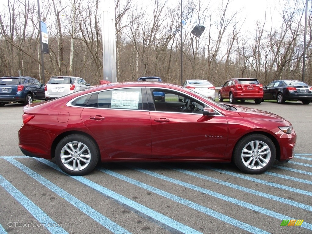 2017 Malibu LT - Cajun Red Tintcoat / Jet Black photo #7