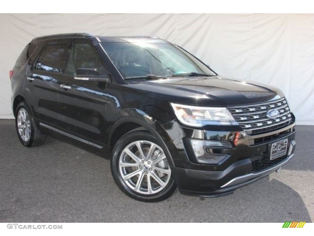 2016 Explorer Limited - Shadow Black / Ebony Black photo #20