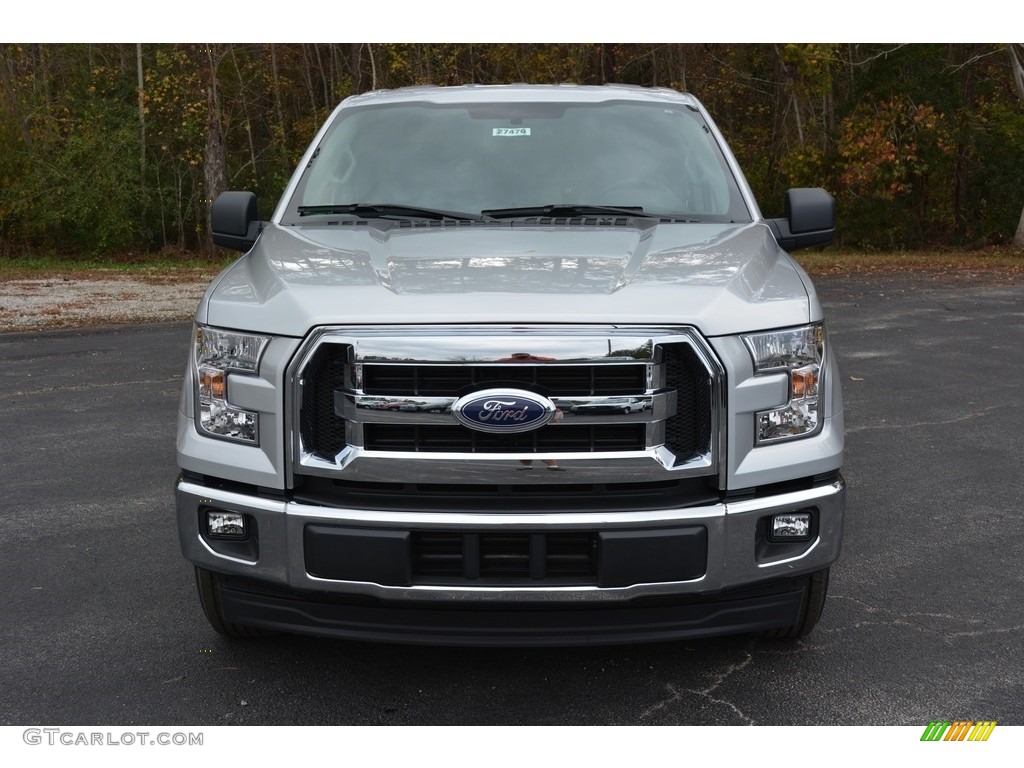 2017 F150 XLT SuperCab - Ingot Silver / Earth Gray photo #12