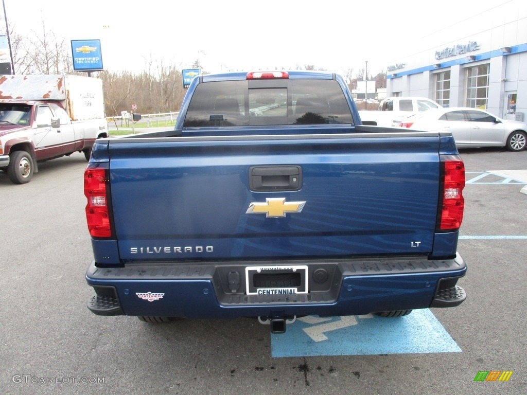 2017 Silverado 1500 LT Double Cab 4x4 - Deep Ocean Blue Metallic / Jet Black photo #5